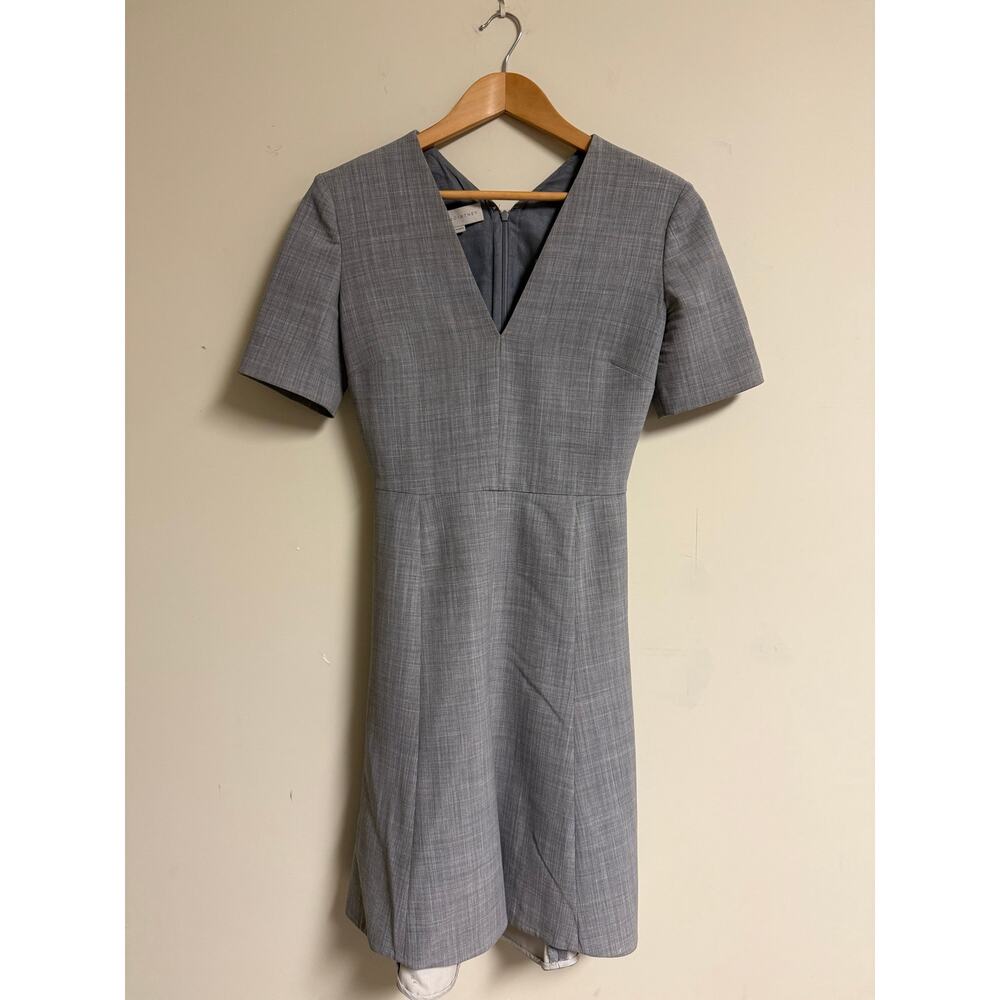 Stella McCartney Tailored Gray Sheath Dress